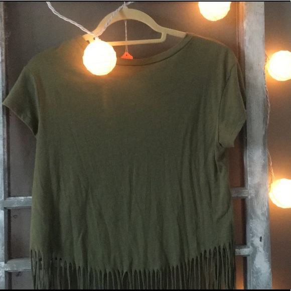 army green tee - Picture 3 of 3